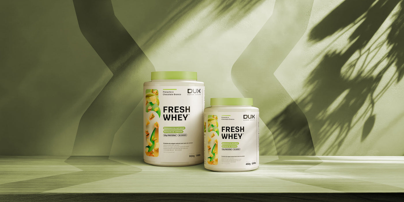 FRESHWHEY™ PISTACHE E CHOCOLATE BRANCO - POTE 900 G