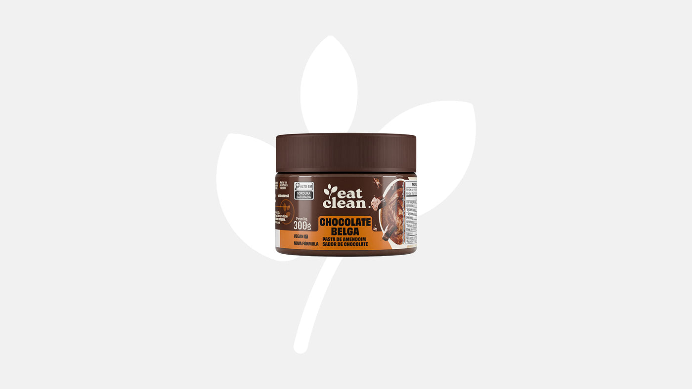 Pasta de Amendoim Chocolate Belga - Pote 300g